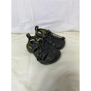 Keen Kids Black and Yellow Closed-Toe Sandals